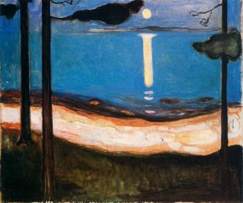 Edvard Munch : Moon Light